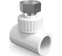 Mexen PPR Té avec demi-raccord fileté soudable pour tuyaux PPR 25 x 1/2 FF x 25 - W97347-2512F25-00 81516 5905315932549