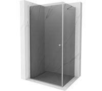 Mexen Pretoria cabine de douche pivotante 90 x 100 cm, graphite, chrome - 852-090-100-01-40 3572 5907709102781