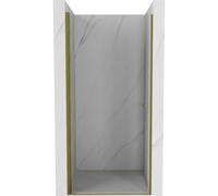 Mexen Pretoria porte de douche pivotante 80 cm, transparent, dorée - 852-080-000-50-00 2490 5907709130869