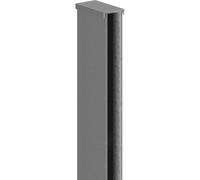 Mexen profil mural pour paroi de douche 10 mm, gris canon brossé - 800-00-66-X 99819 5905315962980