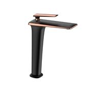 Mexen Purus robinet de lavabo haut, noir/or rose - 745810-76 4117 5907709174313