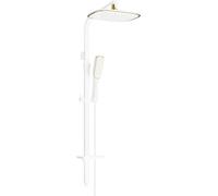 Mexen Q49 colonne de douche, blanche/dorée - 798494995-25 2444 5907709143128