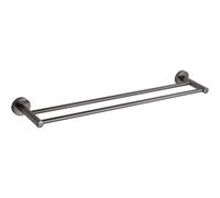 Mexen Remo double porte-serviettes, gris canon brossé - 7050725-66 89715 5905315739780