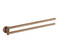 Mexen Remo double porte-serviettes pivotant, cuivre brossé - 70507255-55 - 70507255-65 89788 5905315739650