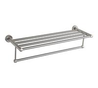 Mexen Remo étagère à serviette, nickel brossé - 7050720-97 89690 5905315740236