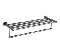 Mexen Remo étagère pour serviette, chrome noir - 7050720-73 89688 5905315740212