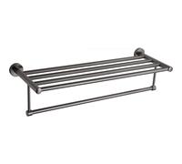 Mexen Remo étagère pour serviette, gris acier brossé - 7050720-66 89686 5905315740205