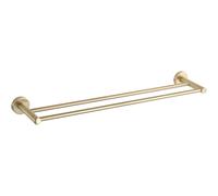 Mexen Remo porte-serviettes double, doré brossé - 7050725-55 89708 5905315739506