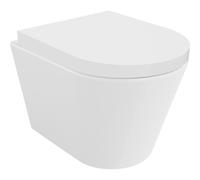 Mexen Rico cuvette wc Rimless Tornado avec abattant à fermeture lente rigide, duroplast, blanc brillant - 30720200T 61510 5905315577559