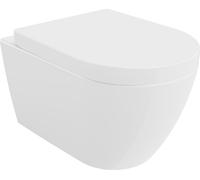 Mexen Rico Toilet Bowl Rimless with Slow-Falling Slab Hard, White - 30478000