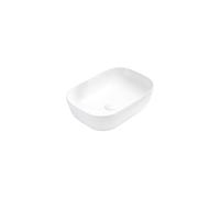 Mexen Rita lavabo à poser 45 x 32 cm, blanc mat - 21084501 15945 5907709157651