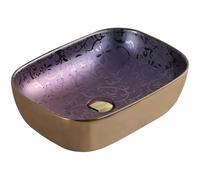 Mexen Rita lavabo à poser 45 x 32 cm, violet - 21084557 1095 5907709190948