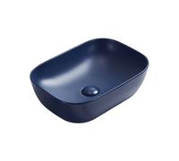 Mexen Rita lavabo sur plan 45 x 32 cm, bleu mat - 21084542 21898 5907709157668