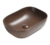 Mexen Rita lavabo sur plan 45 x 32 cm, brun mat - 21084568 15950 5907709157187