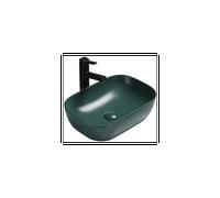 Mexen Rita vasque à poser 45 x 32 cm, vert foncé mat - 21084547 1079 5907709190832