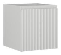 Mexen Rivel armoire de salle de bain sous vasque 45 cm, 1 tiroir, rainurée, gris mat - 91A20-04547-1-BF62 79491 5905315472977
