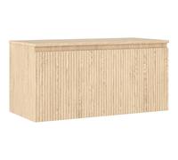 Mexen Rivel meuble sous-lavabo de salle de bain 100 cm avec plateau, 1 tiroir, rainuré, chêne - 91A20-10047-1-BFC81 81225 5905315475220