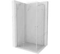 Mexen Roma Duo cabine de douche pivotante 100 x 80 cm, transparent, chrome - 854-100-080-02-00 3781 5903163387634