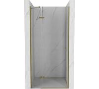 Mexen Roma porte de douche battante 100 cm, transparente, dorée - 854-100-000-50-00 2542 5907709130944