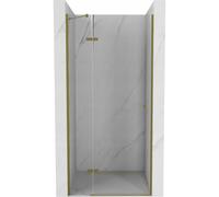 Mexen Roma porte de douche battante 90 cm, transparent, doré - 854-090-000-50-00 2536 5907709130937