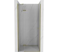 Mexen Roma Porte de douche pivotante 90 cm, transparente, or - 854-090-000-50-00