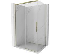 Mexen Rox cabine de douche coulissante 120 x 85 cm, transparent, or - 8C2-120-085-50-00 80726 5905315679604