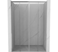 Mexen Rox Duo portes de douche coulissantes 150 cm, transparent, chrome - 8C2-150-002-01-00 85261 5905315747839