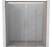 Mexen Rox Porte coulissante pour douche 140 cm, transparente, chromée - 8C2-140-000-01-00