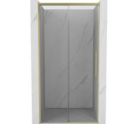 Mexen Rox porte de douche coulissante 125 cm, transparentes, dorées brossées - 8C2-125-000-55-00 79632 5905315674333