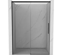Mexen Rox porte de douche coulissante 140 cm, transparente, noire - 8C2-140-000-70-00 80468 5905315674883