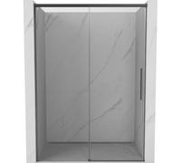 Mexen Rox porte de douche coulissante 150 cm, transparent, gris canon brossé - 8C2-150-000-66-00 80049 5905315674777