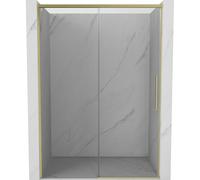 Mexen Rox porte de douche coulissante 160 cm, transparent, or brossé - 8C2-160-000-55-00 79642 5905315674401