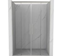 Mexen Rox Porte de douche coulissante duo 150 cm, transparent, nickel brossé - 8C2-150-002-97-00 85395 5905315748461
