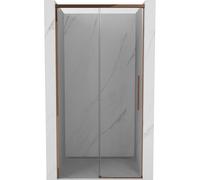 Mexen Rox portes de douche coulissantes 135 cm, transparent, or rose - 8C2-135-000-60-00 79659 5905315674487