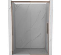 Mexen Rox portes de douche coulissantes 150 cm, transparent, or rose - 8C2-150-000-60-00 79665 5905315674517