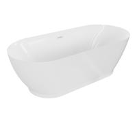 Mexen Roxy baignoire autoportante 180 x 85 cm, blanche, trop-plein blanc - 51201808500-20 46542 5905315385024