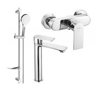 Mexen Royo DF05 ensemble de douche, chrome - 72214DF05-00 3320 5907709197817
