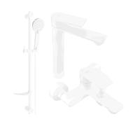Mexen Royo DF40 ensemble de bain, blanc - 72213DF40-20 3309 5907709197695