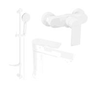 Mexen Royo DF40 ensemble de douche, blanc - 72204DF40-20 3284 5907709197381