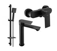 Mexen Royo DQ45 ensemble de douche, noir - 72214DQ45-70 5896 5907709197886
