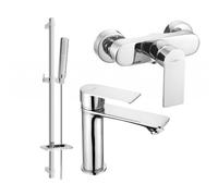 Mexen Royo DQ72 ensemble de douche, chrome - 72204DQ72-00 3282 5907709197459