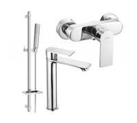 Mexen Royo DQ72 ensemble de douche, chrome - 72214DQ72-00 3324 5907709197923