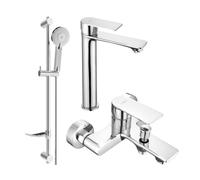 Mexen Royo Ensemble de bain DF40, chrome - 72213DF40-00 3304 5907709197688