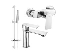 Mexen Royo DQ72 ensemble de douche, chrome - 72204DQ72-00 3282 5907709197459