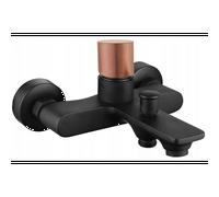 Mexen Royo One mitigeur de baignoire, noir/or rose - 72230-76 4624 5907709112896