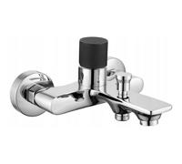 Mexen Royo One robinet de baignoire, chrome/noir - 72231-07 4616 5907709112865
