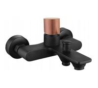 Mexen Royo One robinet de baignoire, noir/rose doré - 72230-76 4624 5907709112896