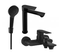 Mexen Royo R05 ensemble de baignoire, noir - 72213R05-70 3340 5907709197978