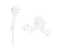 Mexen Royo R40 robinet de baignoire avec ensemble de douche, blanc - 7223R40-20 3351 5907709198166