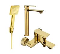 Mexen Royo R45 ensemble de bain, doré - 72213R45-50 3338 5907709198036